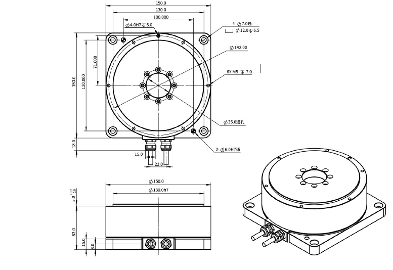EDDR150-H65-MI 外转子力矩电机 机械尺寸.png